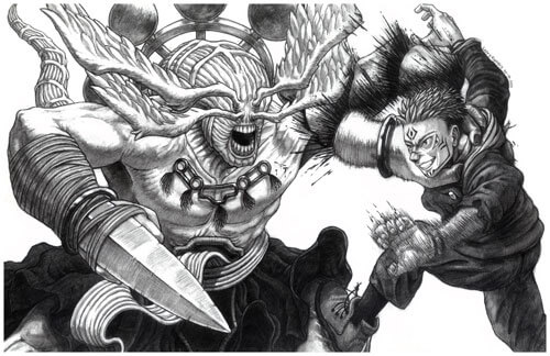 Mahoraga-vs-Sukuna